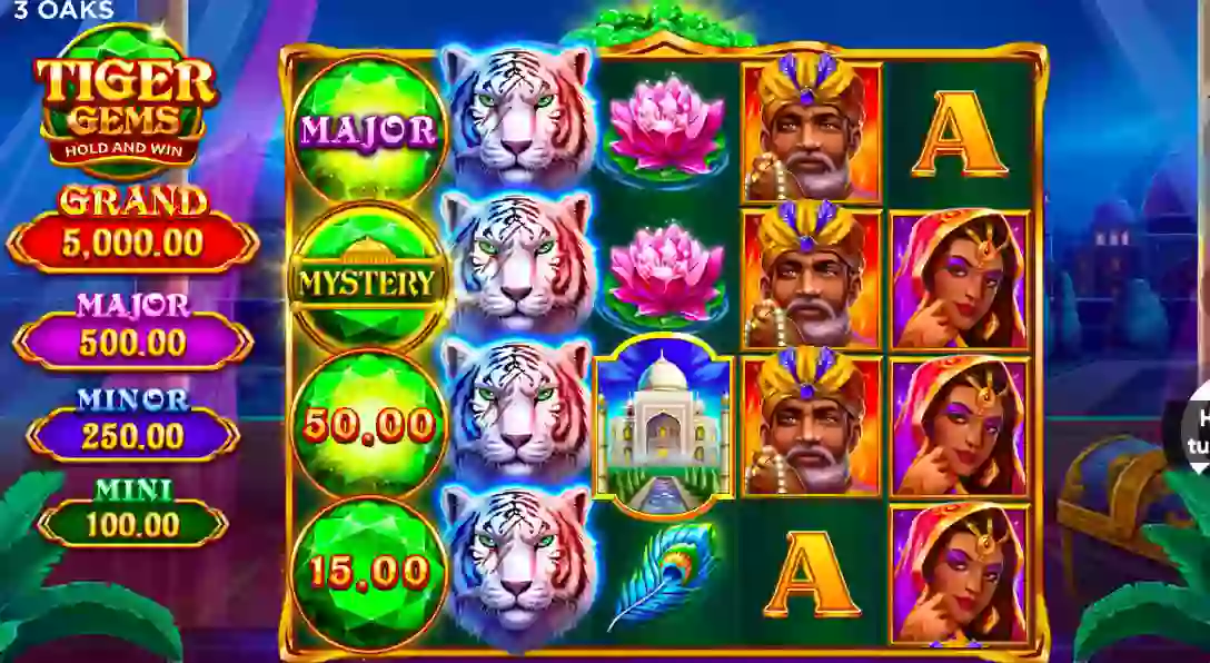 Tiger Gems - ігрові автомати діаманти