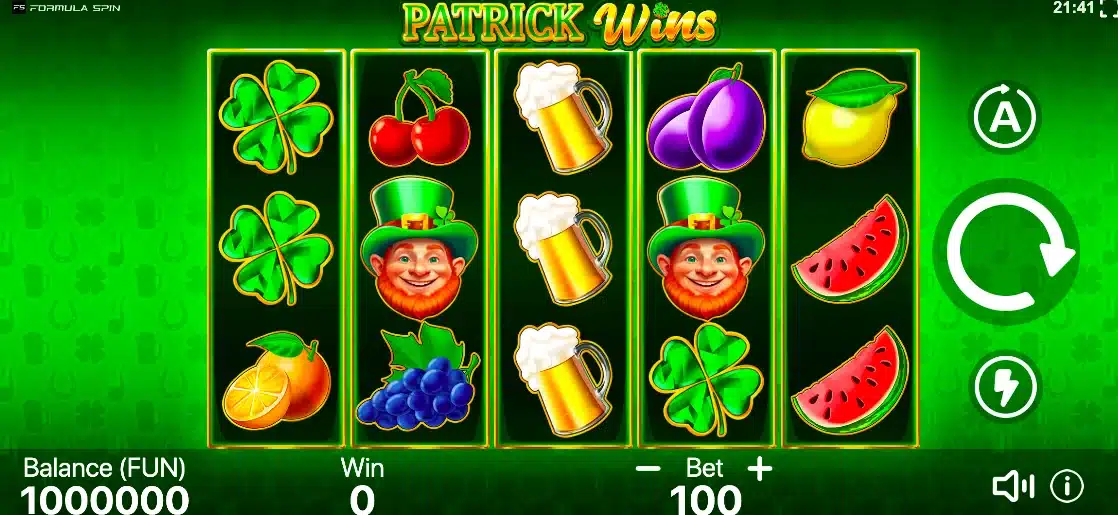 слот Patrick Wins